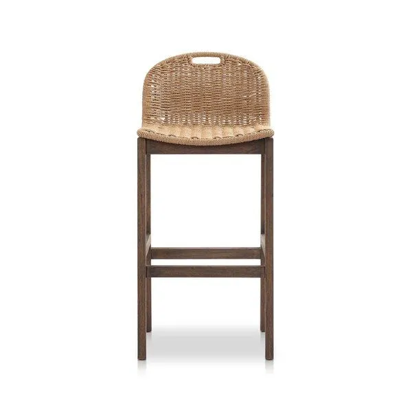 Product Image 1 for Tiffer Bar + Counter Stool - Textured Natural from Four Hands
