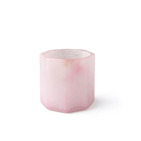 Product Image 1 for Pink Alabaster Octagonal Votive/Vase from BIDKHome