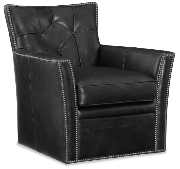 Product Image 2 for Conner Swivel Club Chair - Memento Medal from Hooker Furniture