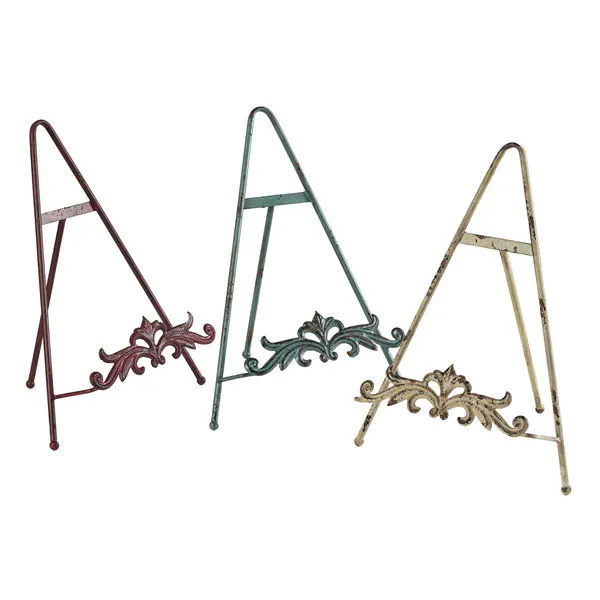 Product Image 1 for Set Of 3 Iron Book Stands from Elk Home