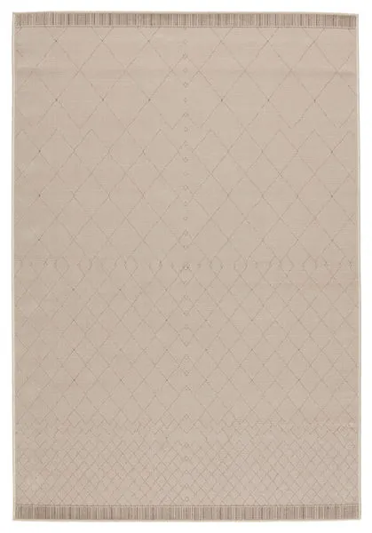 Product Image 3 for Almasi Indoor/ Outdoor Trellis Beige/ Dark Taupe Rug from Jaipur
