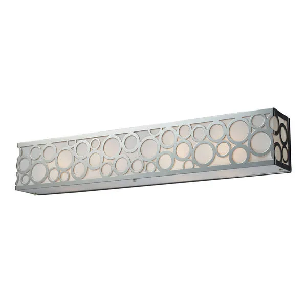 Product Image 1 for Retrovia 4 Light Vanity In Polished Nickel from Elk Lighting