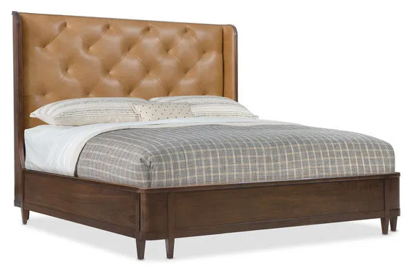 Product Image 1 for Archives Leather Bed from Hooker Furniture