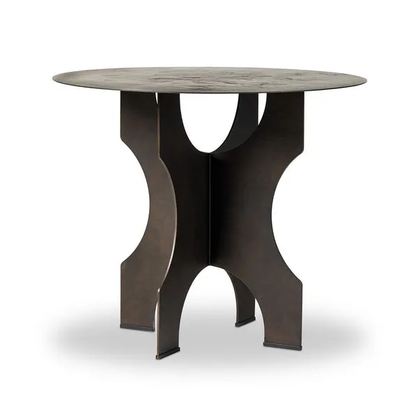 Product Image 1 for Round Side Table In Solid Iron from Four Hands