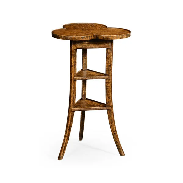 Product Image 1 for Trefoil Country Walnut Side Table from Johnathan Charles