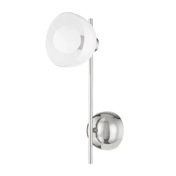 Product Image 1 for Belle Modern Silver Wall Sconce from Mitzi