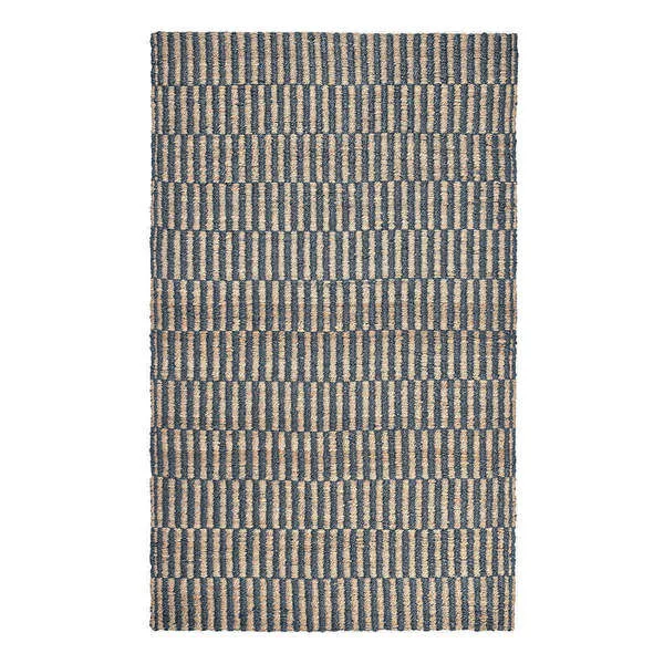 Product Image 1 for Monterey 5'x8' Jute Handwoven Sustainable Blue Accent Area Rug from Classic Home Furnishings