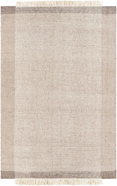 Product Image 1 for Reliance Hand-Woven Wool Brown / Beige Rug - 5' x 7'6" from Surya