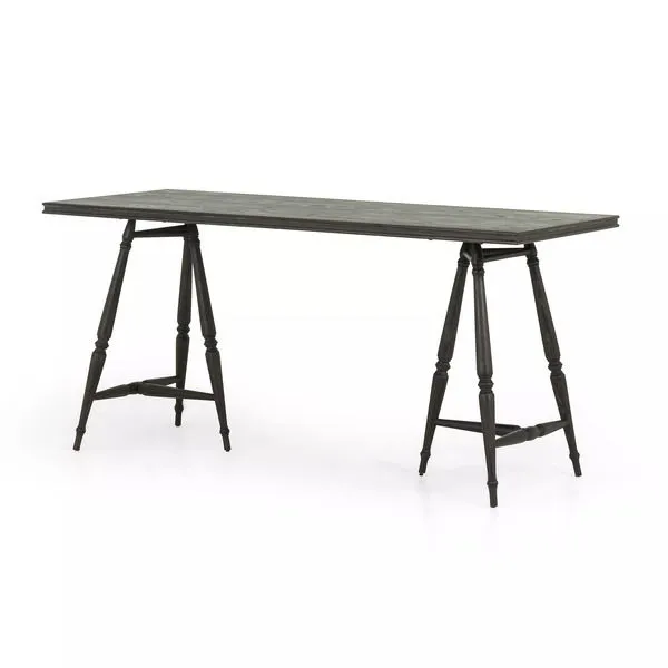 Product Image 6 for Hardie Desk Distressed Black from Four Hands