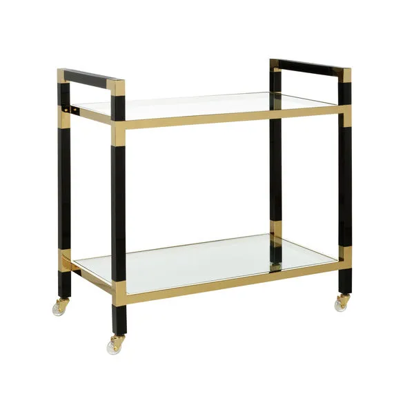 Product Image 1 for Jacqueline Acrylic Bar Cart from Chelsea House