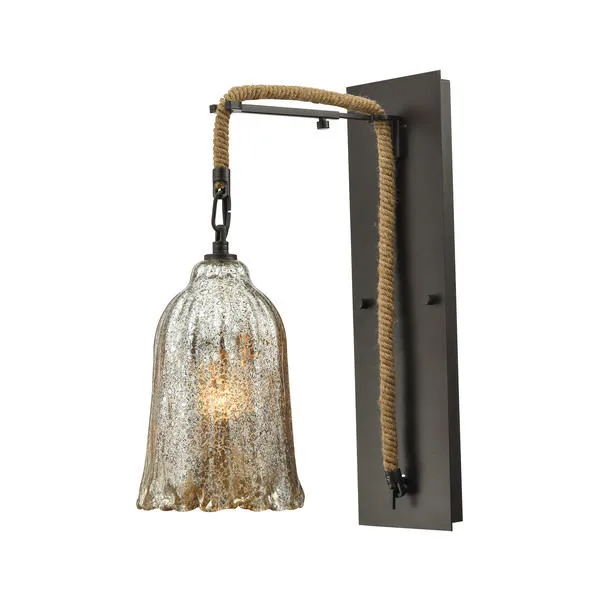 Product Image 1 for Hand Formed Glass 1 Light Wall Sconce from Elk Lighting