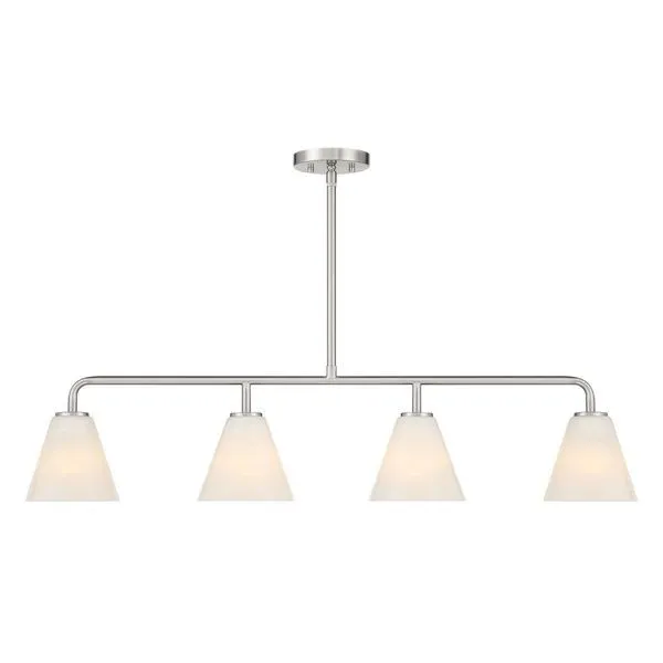Product Image 1 for Blair 4-Light Linear Chandelier from Savoy House