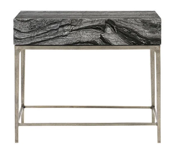 Product Image 4 for Black Forest Marble Linea Nightstand from Bernhardt Furniture