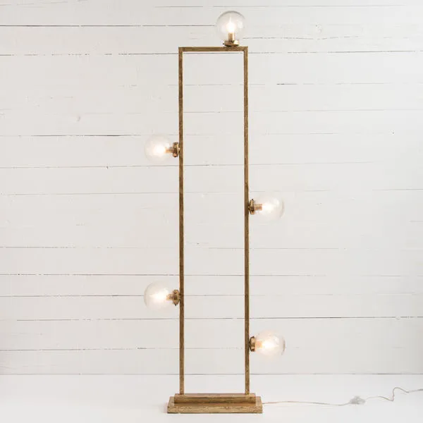 Product Image 8 for Clara Floor Lamp Gold Leaf from Four Hands