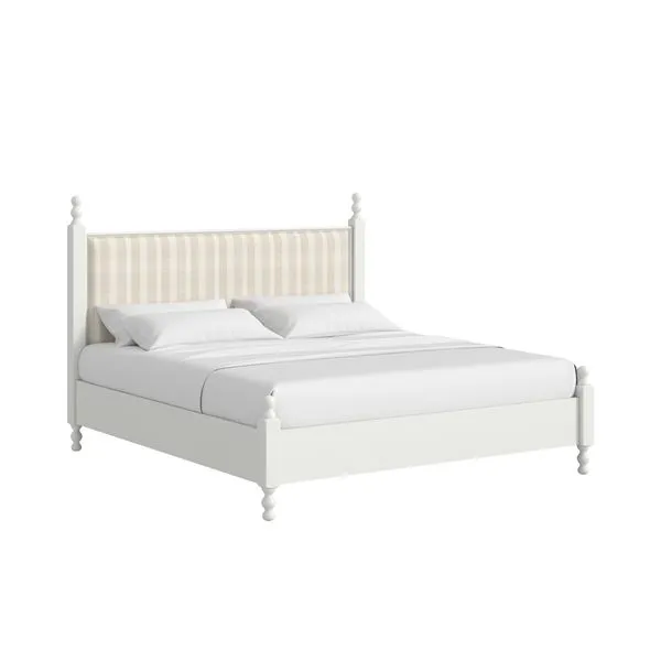 Product Image 1 for Haven Upholstered Finial Bed from A.R.T. Home Furnishings