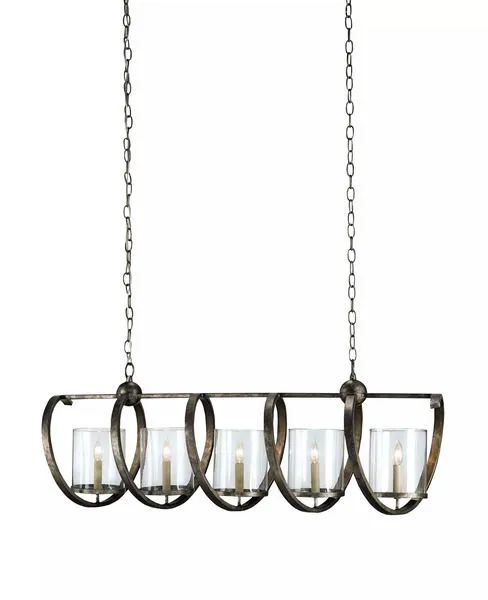 Product Image 2 for Maximus Rectangular Chandelier from Currey & Company