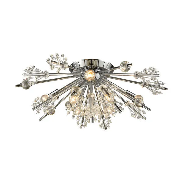 Product Image 1 for Starburst 8 Light Semi Flush from Elk Lighting