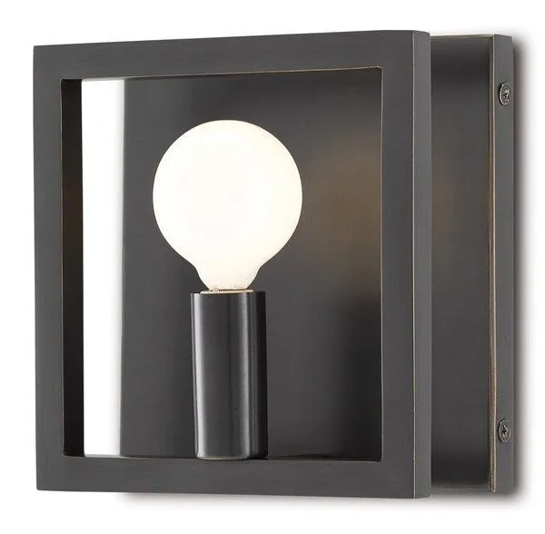 Product Image 2 for Quadrato Bronze Wall Sconce from Currey & Company