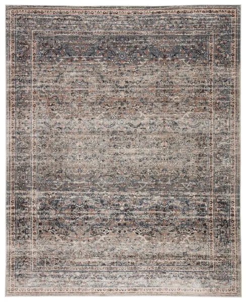 Product Image 4 for Lorraine Oriental Blue / Gray Area Rug from Jaipur 