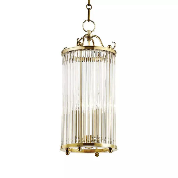 Product Image 1 for Glass No.1 4 Light Small Pendant from Hudson Valley