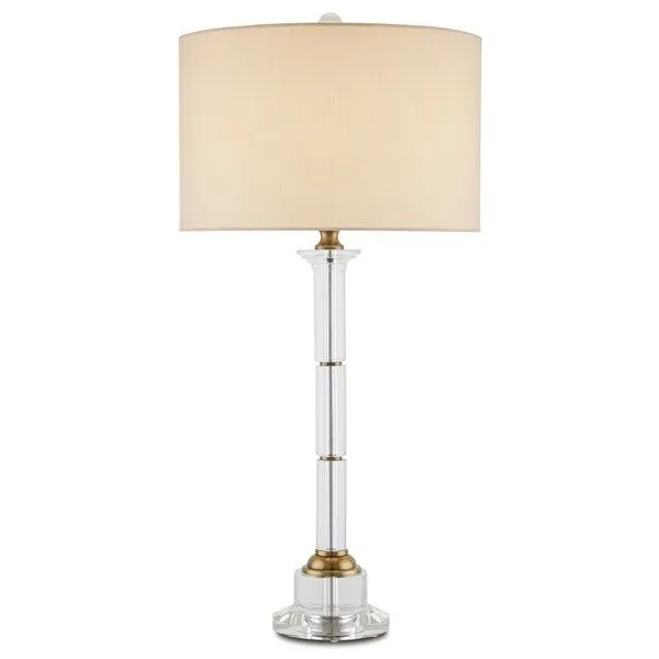 Product Image 3 for Lothian Crystal Table Lamp from Currey & Company