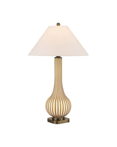 Product Image 1 for Striae Table Lamp from Currey & Company