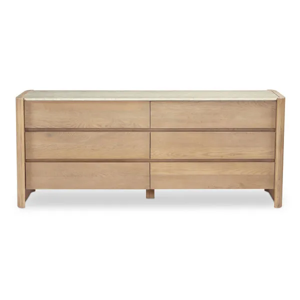 Product Image 1 for Lane 6 Drawer Dresser from Moe's