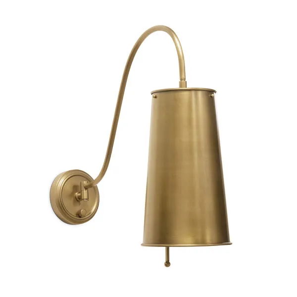 Product Image 1 for Hattie Natural Brass Modern Wall Sconce from Regina Andrew Design