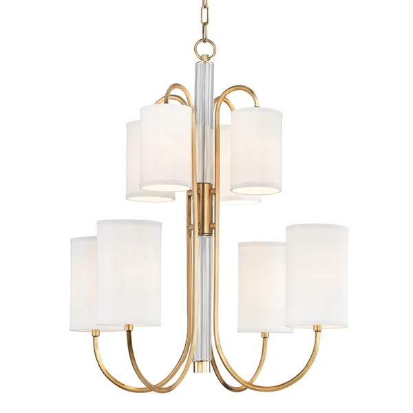 Product Image 1 for Junius 8 Light Chandelier from Hudson Valley