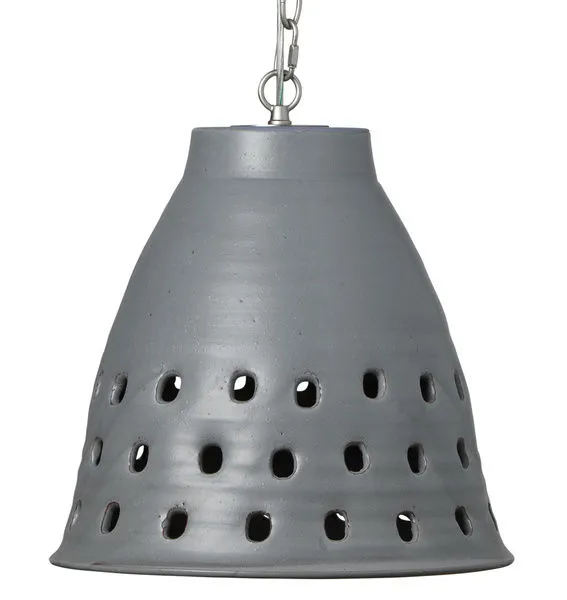 Product Image 2 for Tapered Perforated Pendant from Jamie Young