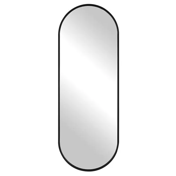 Product Image 1 for Varina Sleek Black Tall Mirror from Uttermost