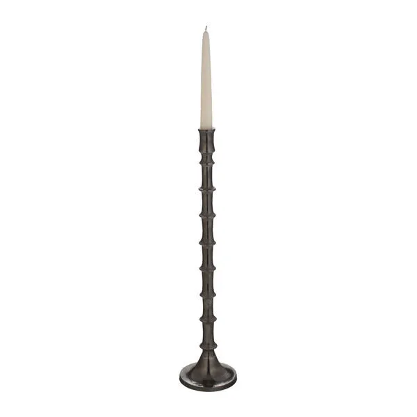 Product Image 1 for Gunmetal Bamboo Candleholder from Elk Home