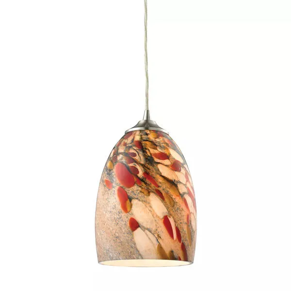 Product Image 1 for Garden Breeze 1 Light Pendant In Satin Nickel from Elk Lighting