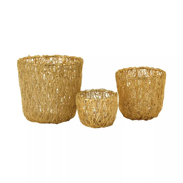 Product Image 1 for Wild Woven Wire Bowl from Elk Home