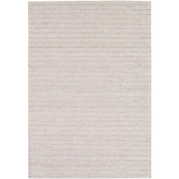 Product Image 3 for Kindred Light Gray Textured Striped Rug from Surya