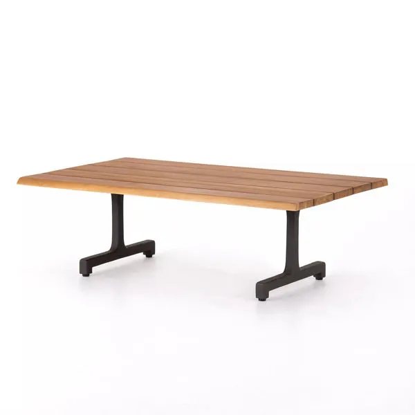 Product Image 7 for Oran Outdoor Coffee Table Natural Teak from Four Hands