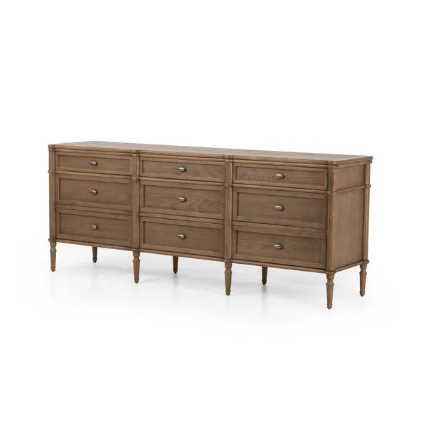 Product Image 1 for Toulouse 9-Drawer Oak Veneer Dresser from Four Hands
