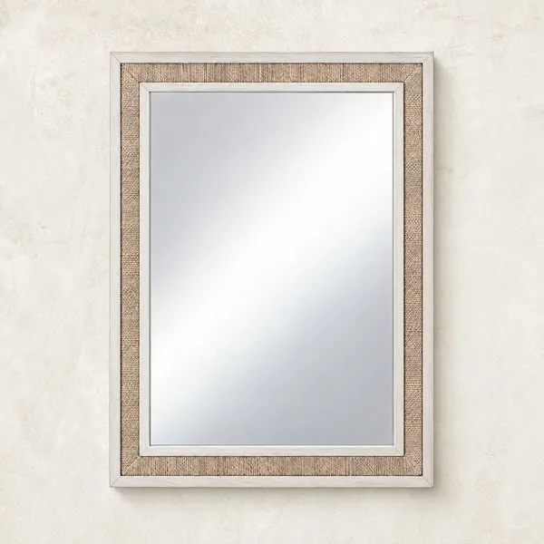 Product Image 1 for Grand Bermuda Mirror Whitewash from Gabby