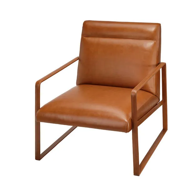Product Image 1 for Hemingway Leather Accent Chair from Jamie Young