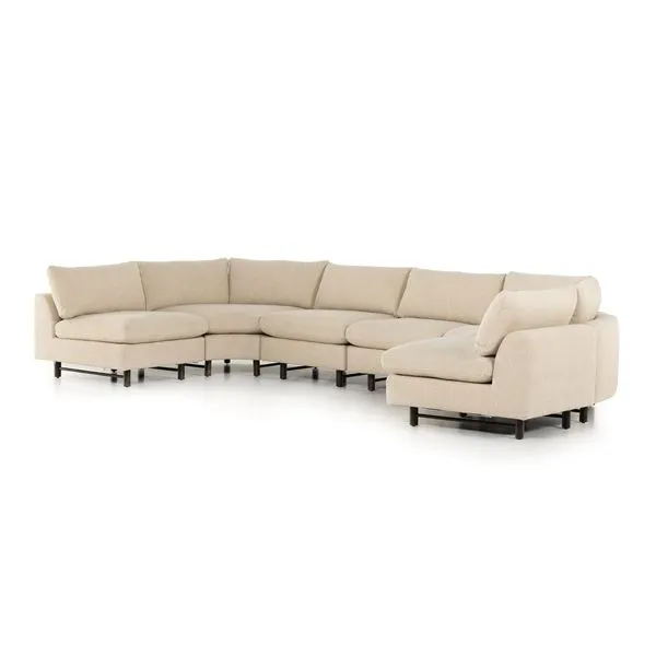 Product Image 8 for Mathis 6 Pc Sectional from Four Hands