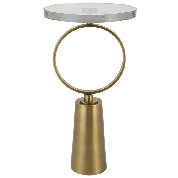 Product Image 5 for Ringlet Brass Accent Table from Uttermost