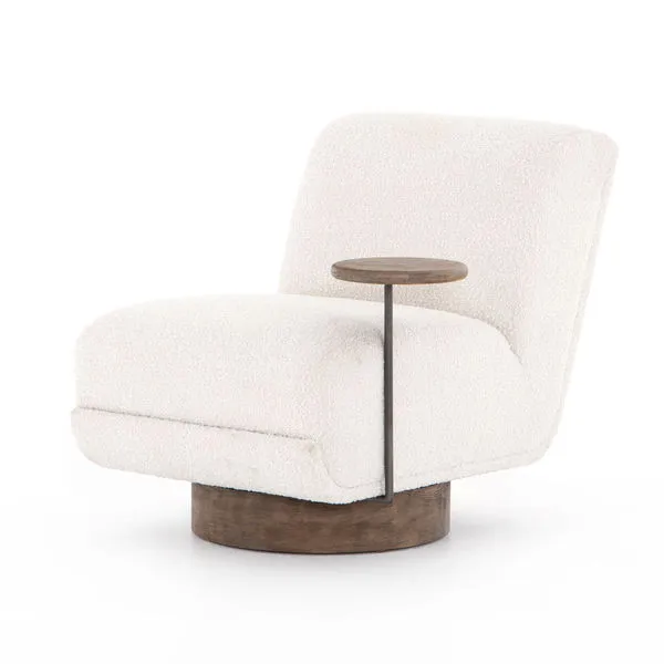 Product Image 9 for Bronwyn Swivel Chair + Table from Four Hands