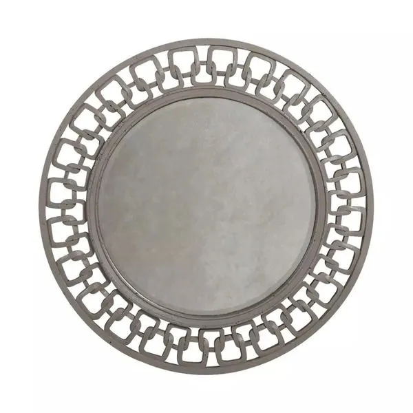 Product Image 1 for Carved Chain Circle  Antique Mirror from Elk Home