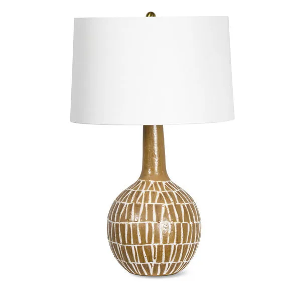 Product Image 1 for Sonoma Brown and White Ceramic Table Lamp from Regina Andrew Design