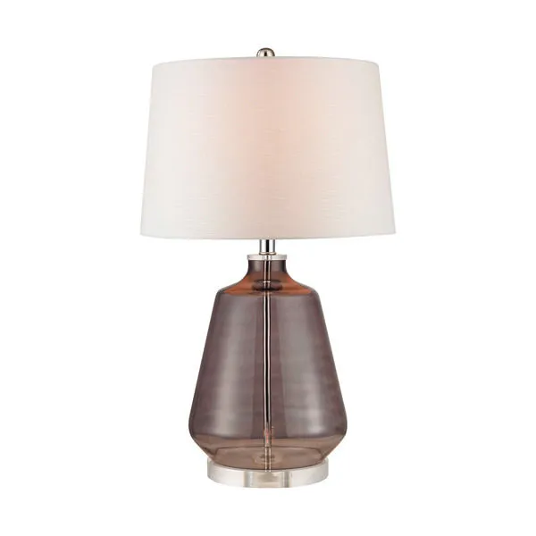 Product Image 1 for Grey Smoked Glass Lamp from Elk Home