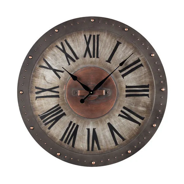 Product Image 1 for Metal Roman Numeral Outdoor Wall Clock. from Elk Home