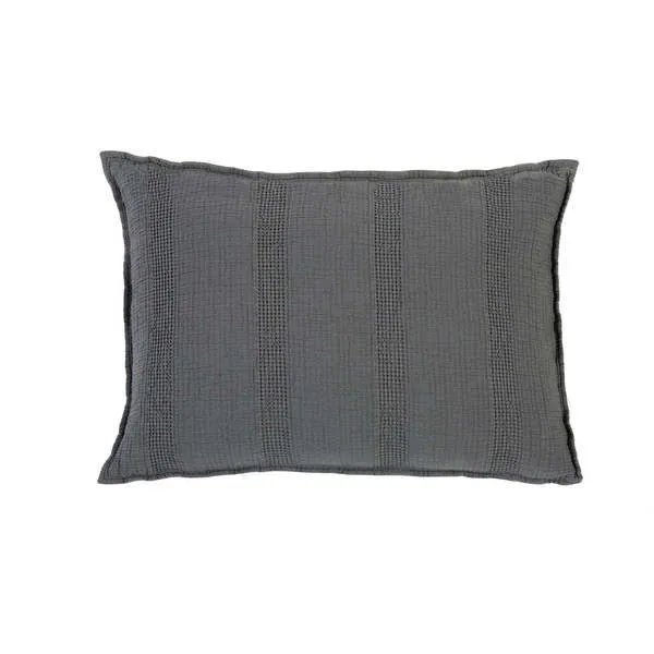 Product Image 1 for Nantucket Cotton Standard Sham - Midnight from Pom Pom at Home