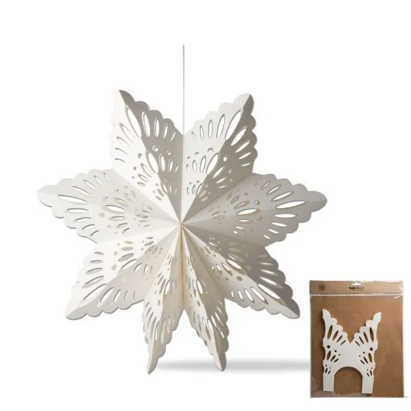 Product Image 1 for Benjamin 18" Alpine Snowflake Hanging Decor from Tag