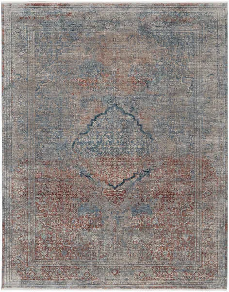 Product Image 1 for Marquette Blue / Multi Traditional Area Rug - 7'10" x 9'10" from Feizy Rugs