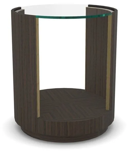 Product Image 1 for Axis III Round Lamp Table from Vanguard Furniture